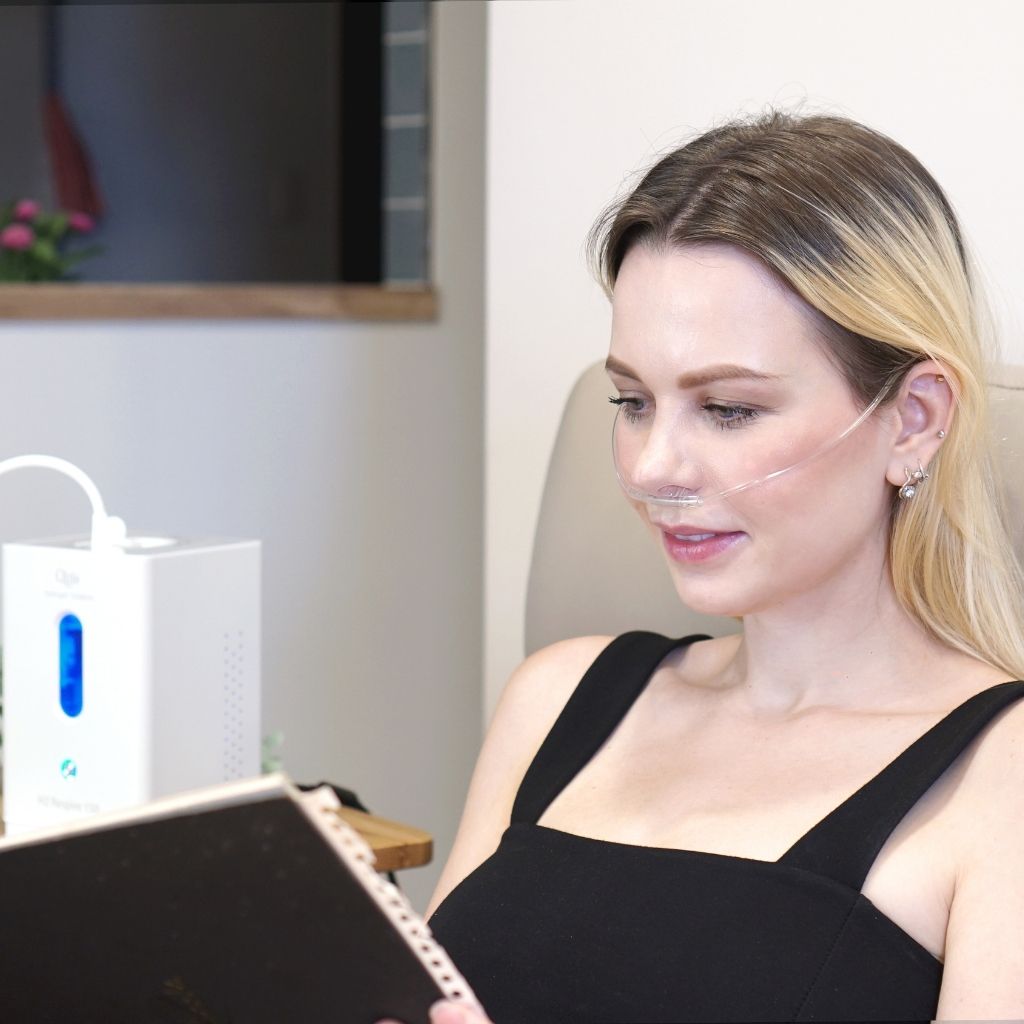 H2 Respire 150 H2 Inhaler 150 ml / min H2 Water Generator for drinking Hydrogen-rich water, face spa and foot bath | Safe Serene Space Canada