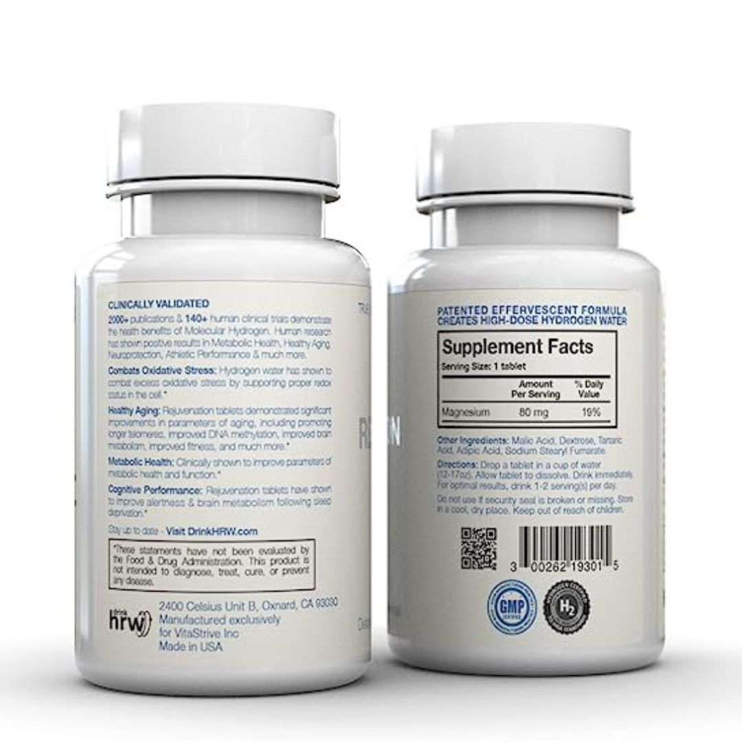 Drink HRW Rejuvenation H2 Tablets