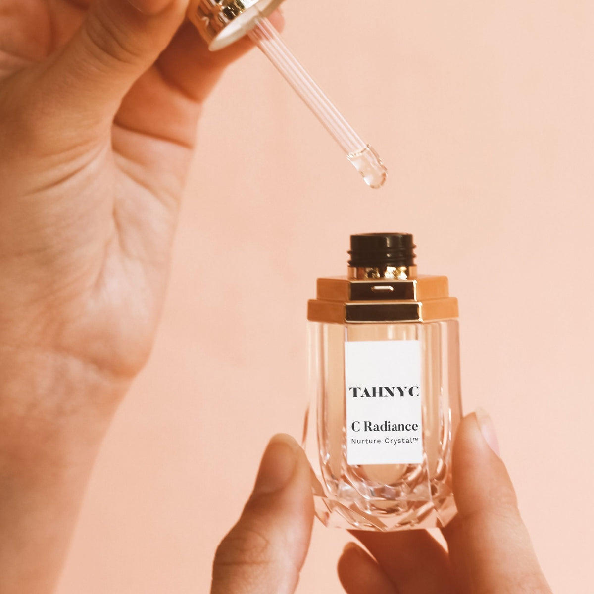 C Radiance is Water-Free, with silky, dew-drop-like consistency