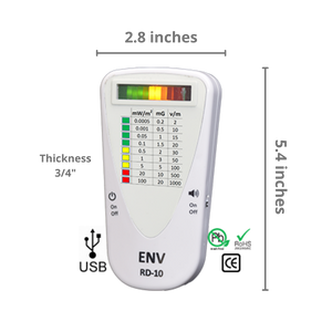 EMF Meter: Tri-mode ENV RD-10
